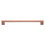 M Marcus Heritage Brass Metro Design Cabinet Handle 256mm Centre to Centre